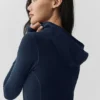 Veste ajustée Alosoft Sincere - Bleu marine