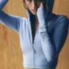 Veste ajustée Alosoft Sincere - Bleu Provence clair