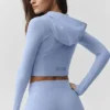 Veste ajustée Alosoft Sincere - Bleu Provence clair