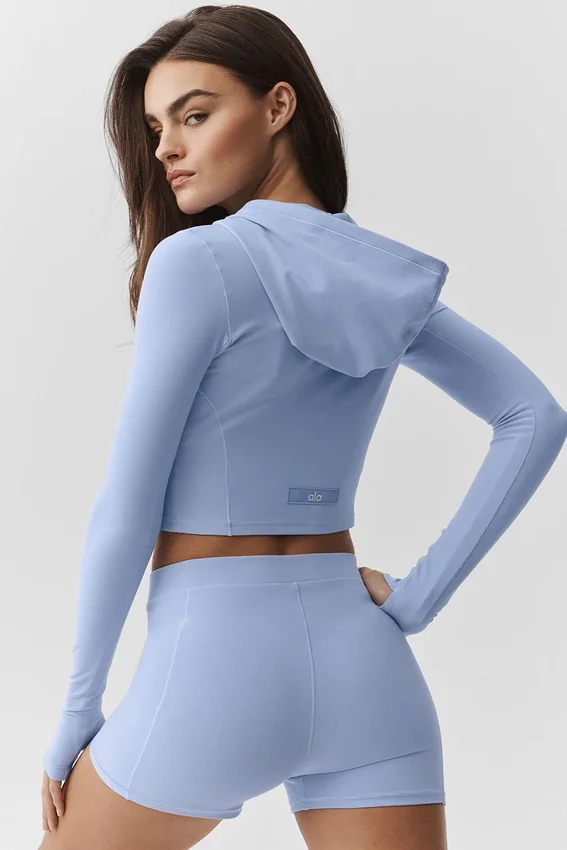 Veste ajustée Alosoft Sincere - Bleu Provence clair