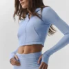 Veste ajustée Alosoft Sincere - Bleu Provence clair