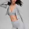 Veste ajustée Alosoft Sincere – Gris chiné athlétique