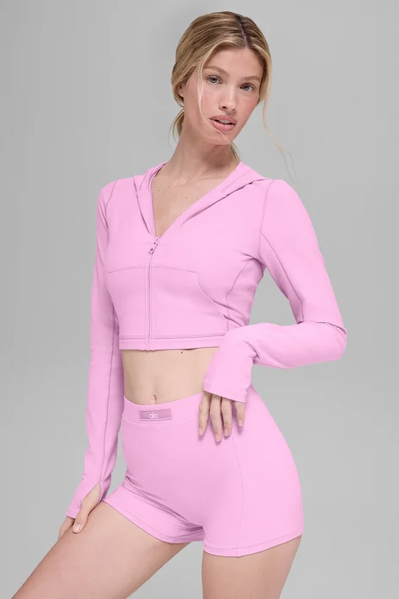 Veste ajustée Alosoft Sincere - Rose bonbon