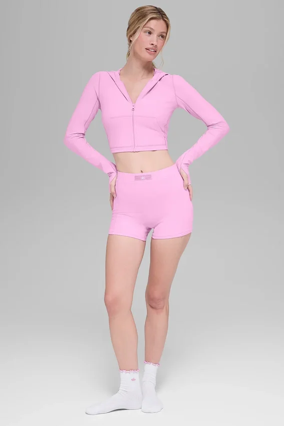 Veste ajustée Alosoft Sincere - Rose bonbon