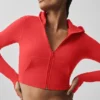 Veste ajustée Alosoft Sincere - Rouge vif
