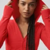 Veste ajustée Alosoft Sincere - Rouge vif