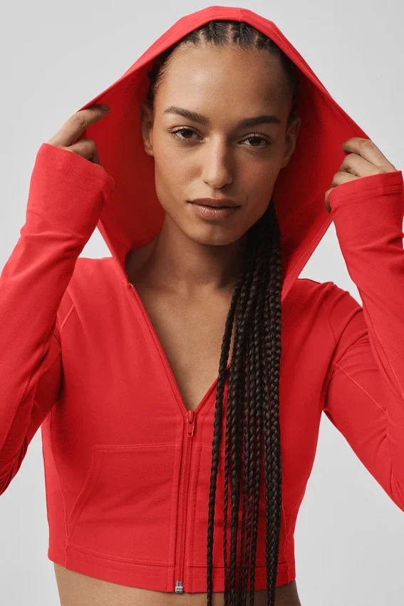 Veste ajustée Alosoft Sincere - Rouge vif