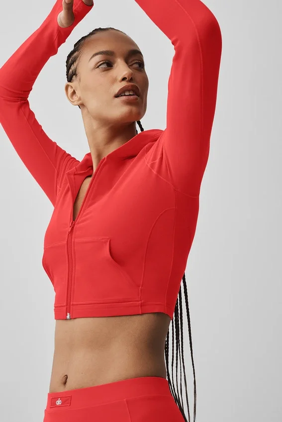 Veste ajustée Alosoft Sincere - Rouge vif