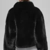 Veste Allure en fausse fourrure - Noir