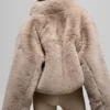 Veste Allure en fausse fourrure - Oat