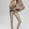 Veste Allure en fausse fourrure - Oat
