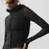 Veste Alo Softsculpt Superset à fermeture éclair intégrale - Noir