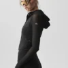 Veste Alo Softsculpt Superset à fermeture éclair intégrale - Noir