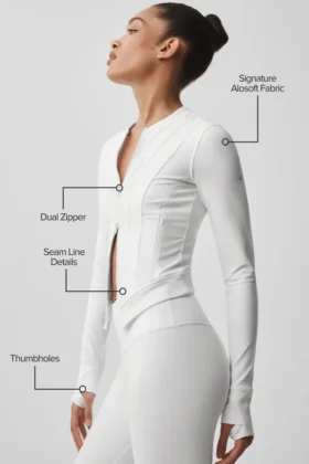 Veste Alosoft Recharge – Blanc