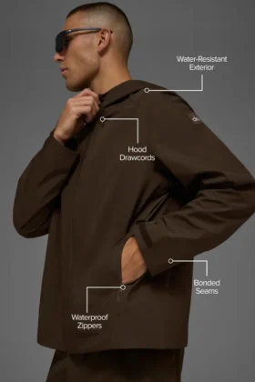 Veste Alpha Shell – Espresso