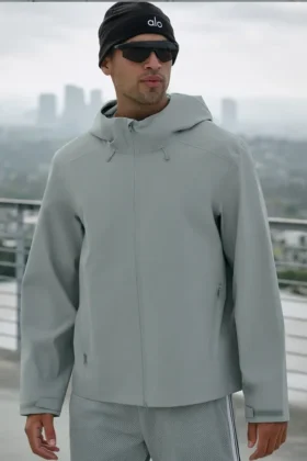 Veste Alpha Shell - Gris lunaire