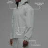 Veste Alpha Shell - Gris lunaire