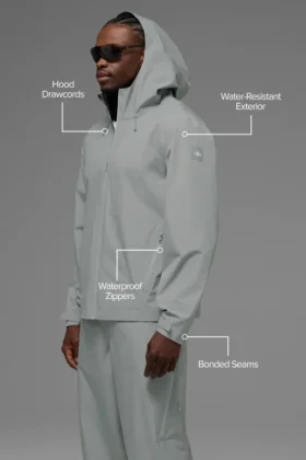 Veste Alpha Shell – Gris lunaire