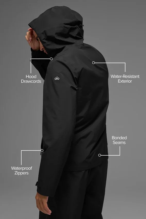 Veste Alpha Shell - Noir