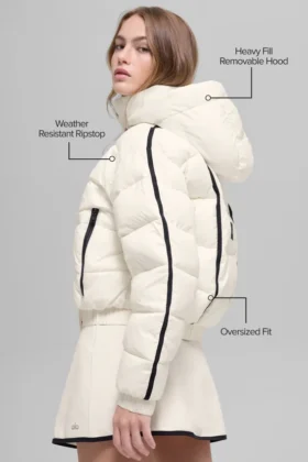 Veste Aspen Love – Ivoire