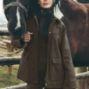Veste Barn en sergé - Espresso