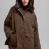Veste Barn en sergé - Espresso