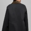 Veste Barn en sergé - Noir/Espresso