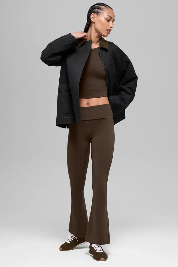 Veste Barn en sergé - Noir/Espresso
