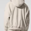 Veste bomber à capuche Select - Bone