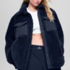 Veste-chemise Sherpa Edge - Bleu marine