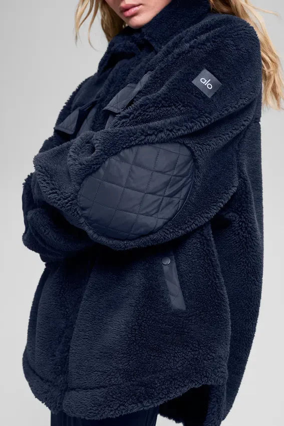 Veste-chemise Sherpa Edge - Bleu marine