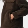 Veste-chemise Sherpa Edge - Espresso
