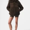 Veste-chemise Sherpa Edge - Espresso