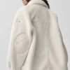 Veste-chemise Sherpa Edge - Ivoire
