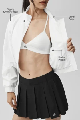 Veste Clubhouse – Blanc