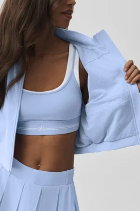 Veste Clubhouse – Bleu Provence clair