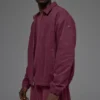 Veste « Coaches » en toile de coton - Bordeaux