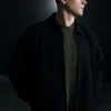 Veste Coaches en toile de coton - Noir