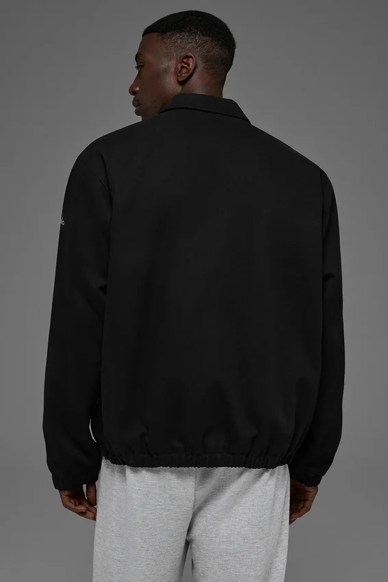 Veste Coaches en toile de coton - Noir