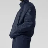 Veste à col rond et demi-zip Latitude Light Weight - Bleu marine