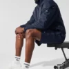 Veste à col rond et demi-zip Latitude Light Weight - Bleu marine