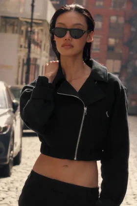 Veste Cosmopolitan courte - Noir