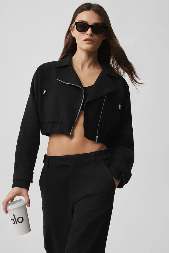 Veste Cosmopolitan courte - Noir