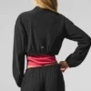 Veste courte Breezy à fermeture éclair intégrale - Noir