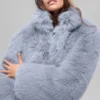 Veste courte en fausse fourrure somptueuse - Winter Frost