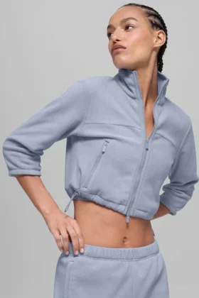 Veste courte en polaire « Retreat » - Winter Frost