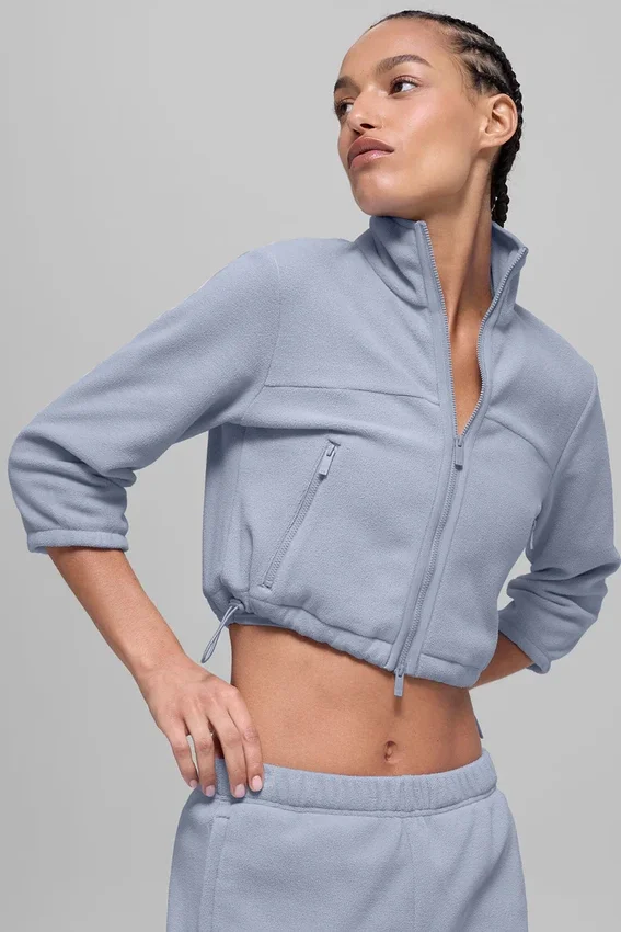 Veste courte en polaire « Retreat » - Winter Frost