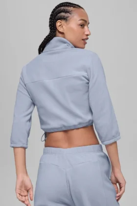 Veste courte en polaire « Retreat » – Winter Frost