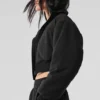 Veste courte en polaire Wintry Mix - Noir