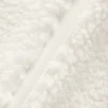 Veste courte en sherpa à empiècements latéraux - Ivoire